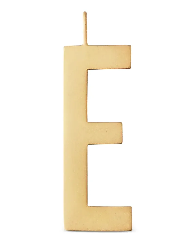 DESIGN LETTERS Halskette mit Buchstaben-Anhänger - Gold Gold
