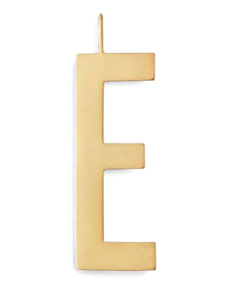 DESIGN LETTERS Halskette mit Buchstaben-Anhänger - Gold Gold