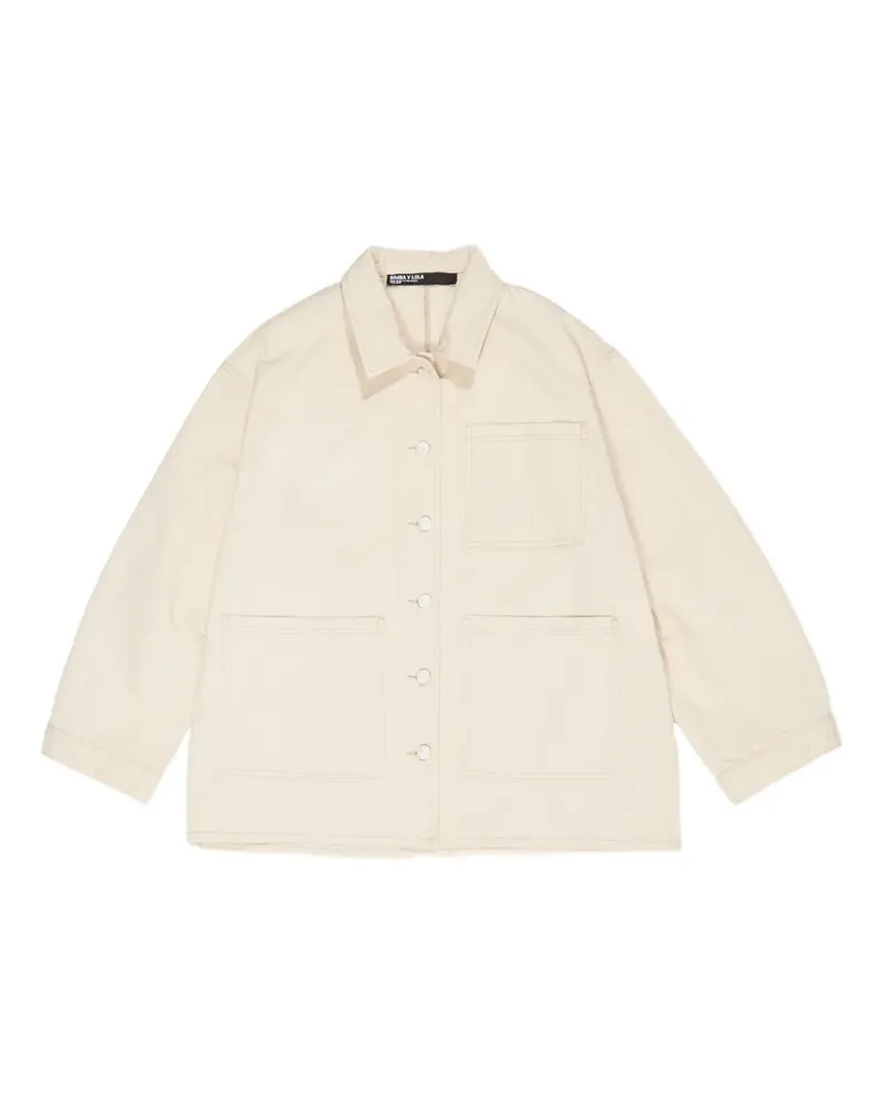 BIMBA Y LOLA Jacke mit aufgesetzten Taschen - Nude Nude