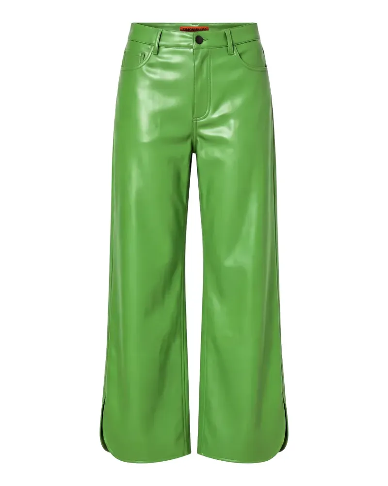 Simon Miller Livia Hose mit Seitenschlitz - Grün Grün