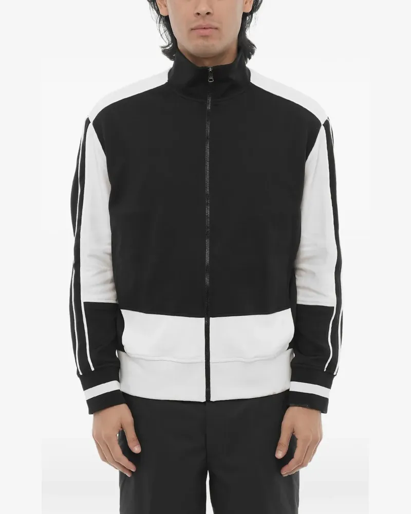 Neil Barrett zip-up sweatshirt - Schwarz Schwarz