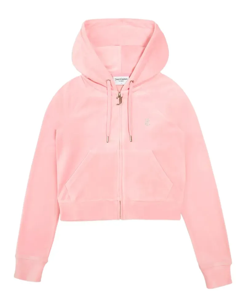 Juicy Couture Hoodie mit Diamanté-Detail - Rosa Rosa