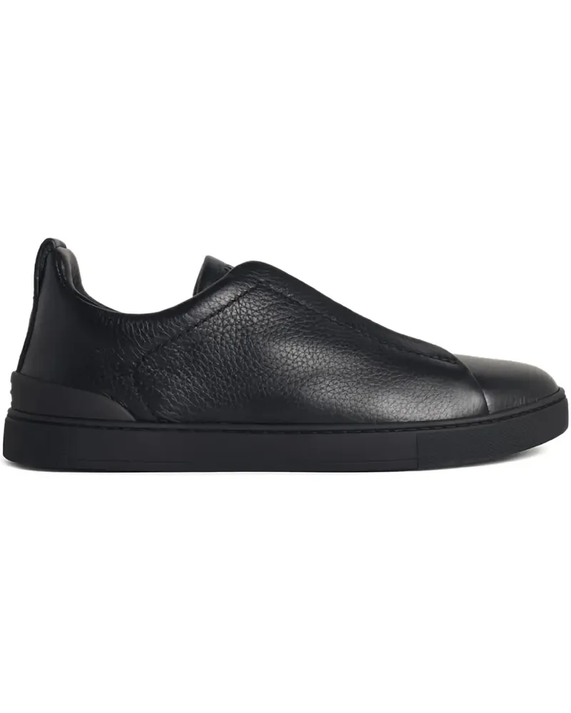 Ermenegildo Zegna Sneakers mit Elastikband - Schwarz Schwarz