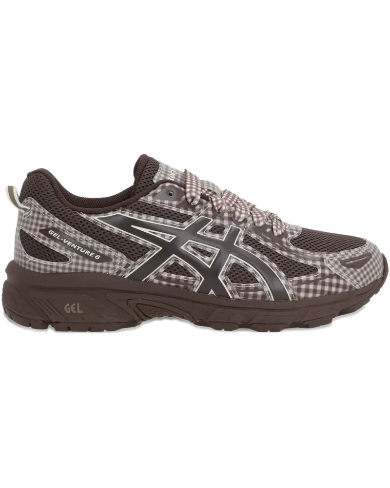 Asics x Story MFG GEL-Venture 6 Sneakers mit Karo-Muster - Braun Braun