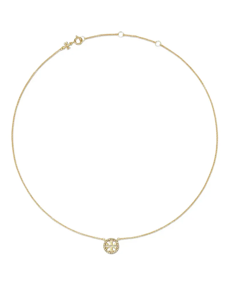 Tory Burch crystal-embellished necklace - Gold Gold