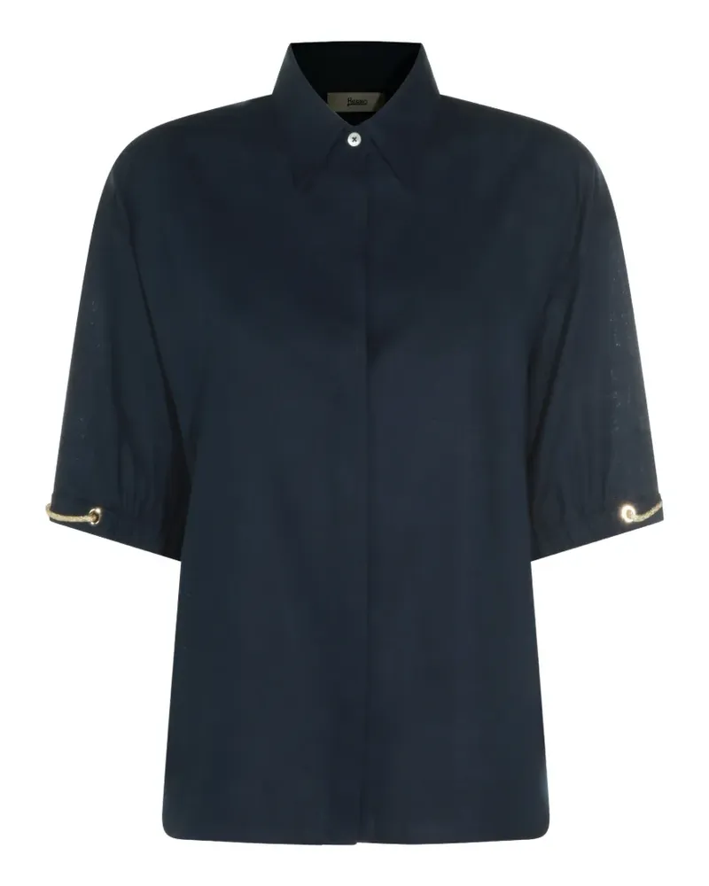 Herno button-fastening shirt - Blau Blau