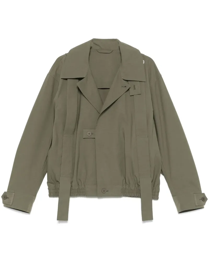 Issey Miyake Leichte Jacke - Grün Grün