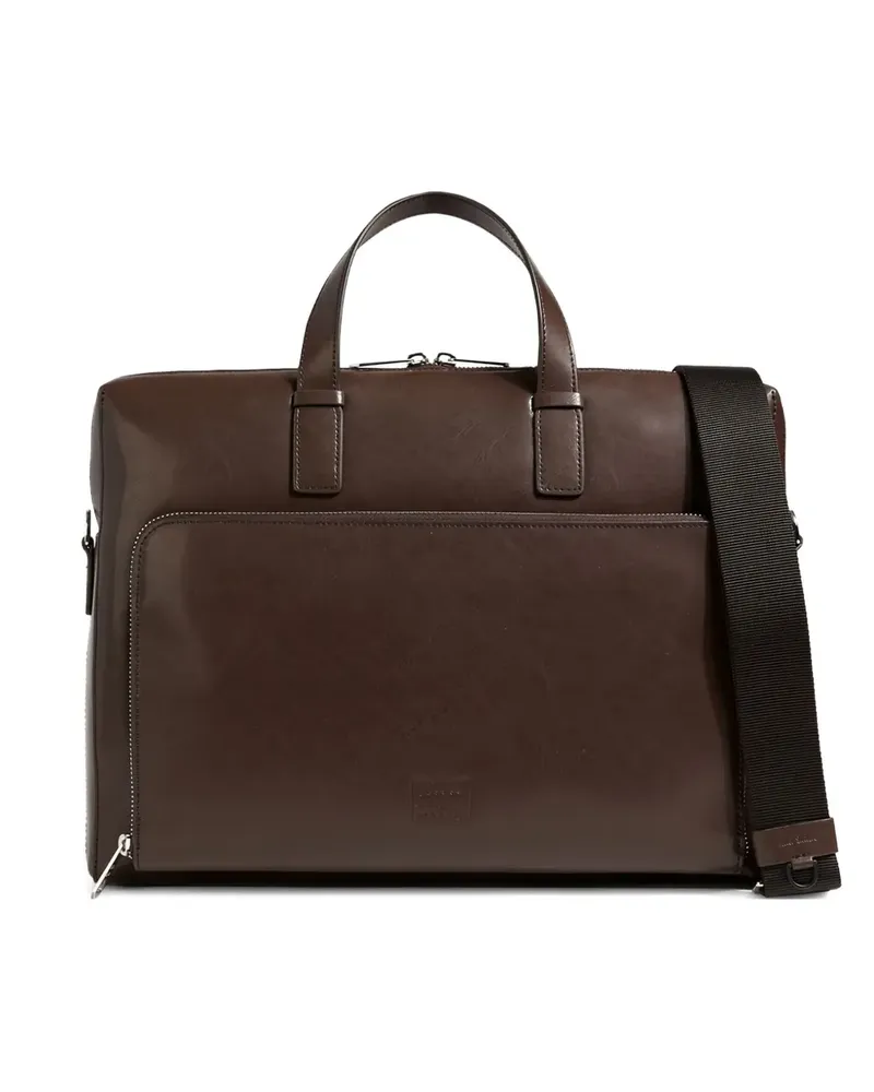 Paul Smith Aktentasche mit Reißverschluss - Braun Braun
