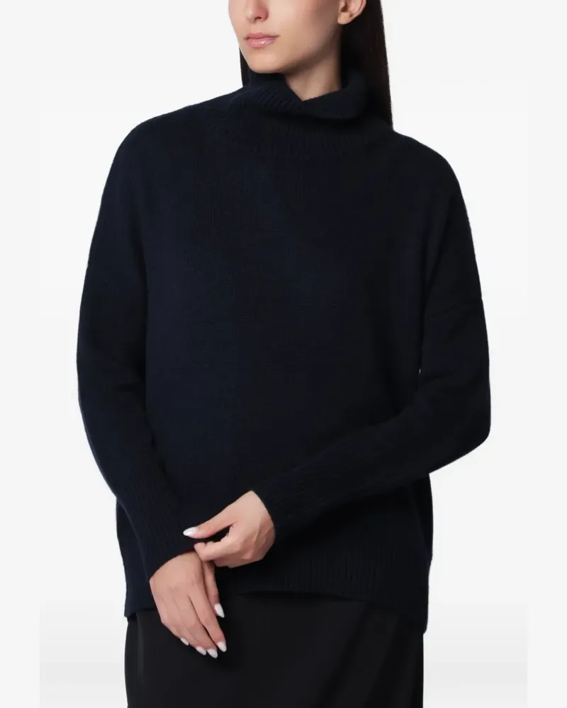 Lisa Yang Hedi Rollkragenpullover - Blau Blau