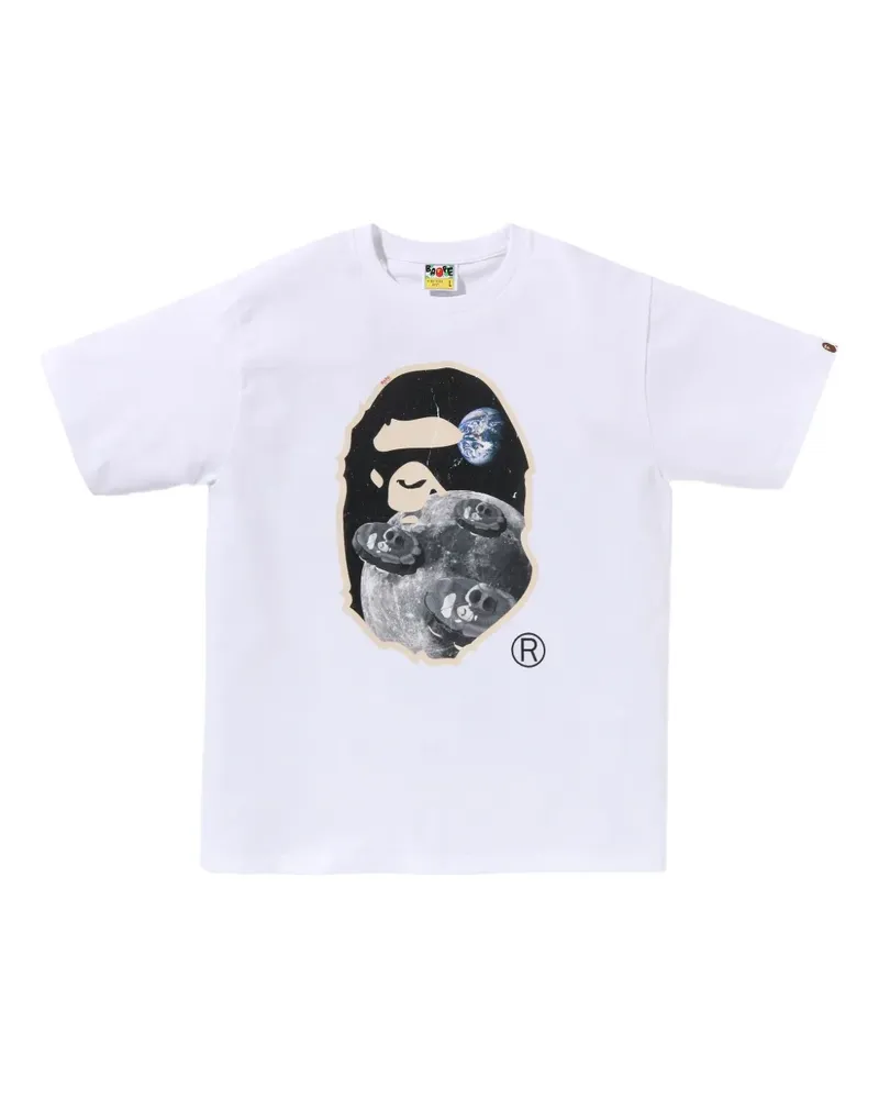BAPE graphic T-shirt - Weiß Weiß