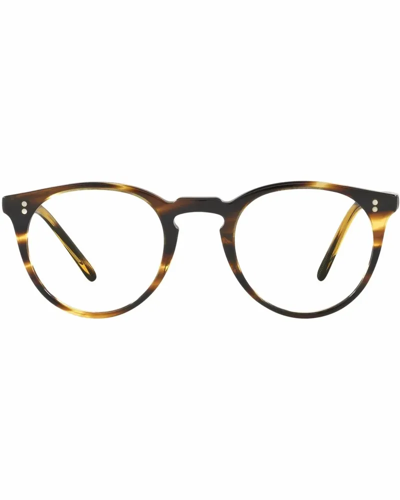 Oliver Peoples Runde O'Malley Brille - Schwarz Schwarz