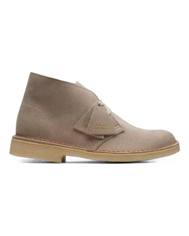 Clarks Desert-Boots aus Wildleder - Nude Nude