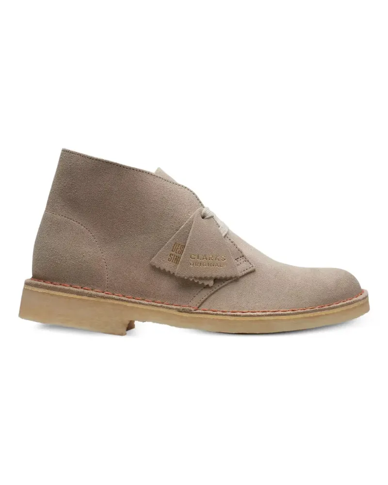 Clarks Desert-Boots aus Wildleder - Nude Nude