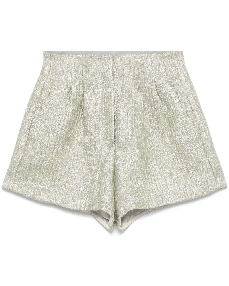 forte_forte Shorts aus Lurex - Gold Gold