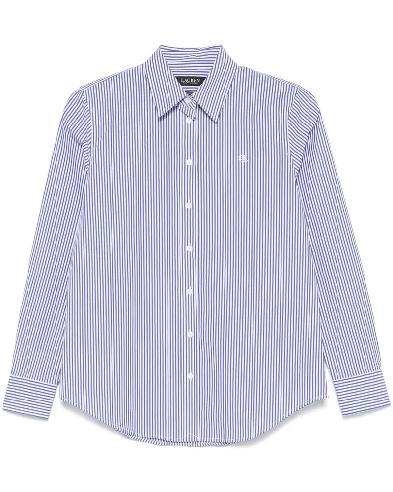 Ralph Lauren Gestreiftes Hemd - Blau Blau