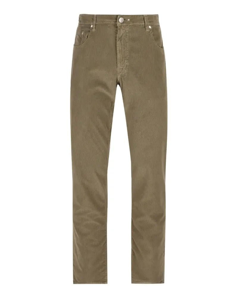 Tramarossa Michelangelo Slim-Fit-Hose aus Cord - Grün Grün