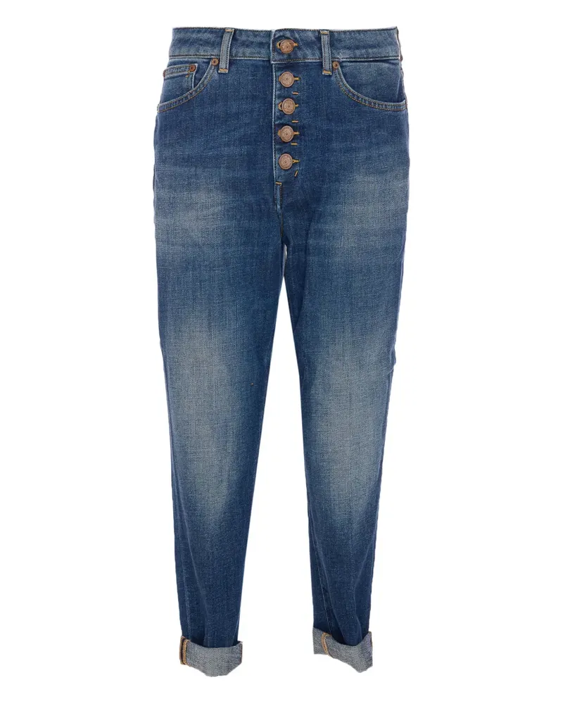 Dondup Jeans mit aufgesetzten Taschen - Blau Blau