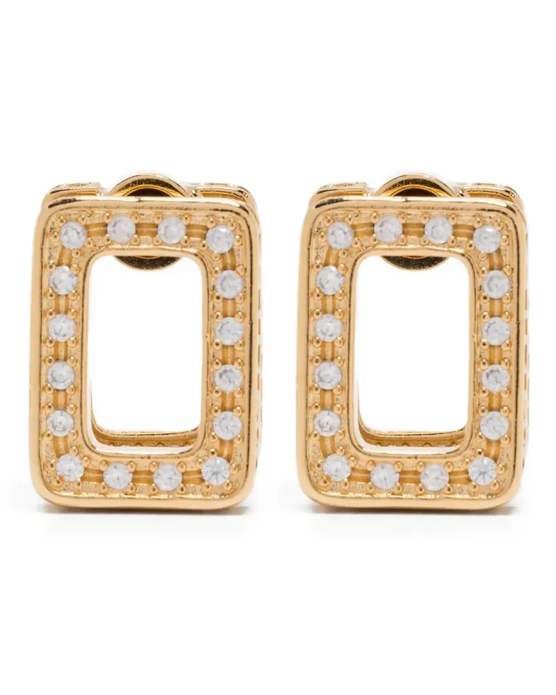 Marni Eckiger Ohrring mit Diamanten - Gold Gold
