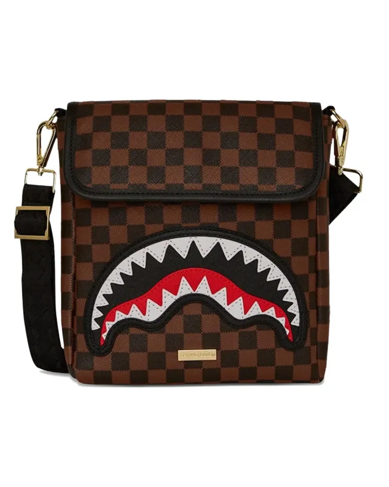 Sprayground Sawtooth Sharks Umhängetasche - Braun Braun