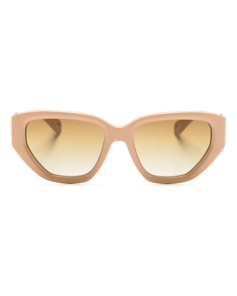 Chloé Marcie Cat-Eye-Sonnenbrille - Nude Nude