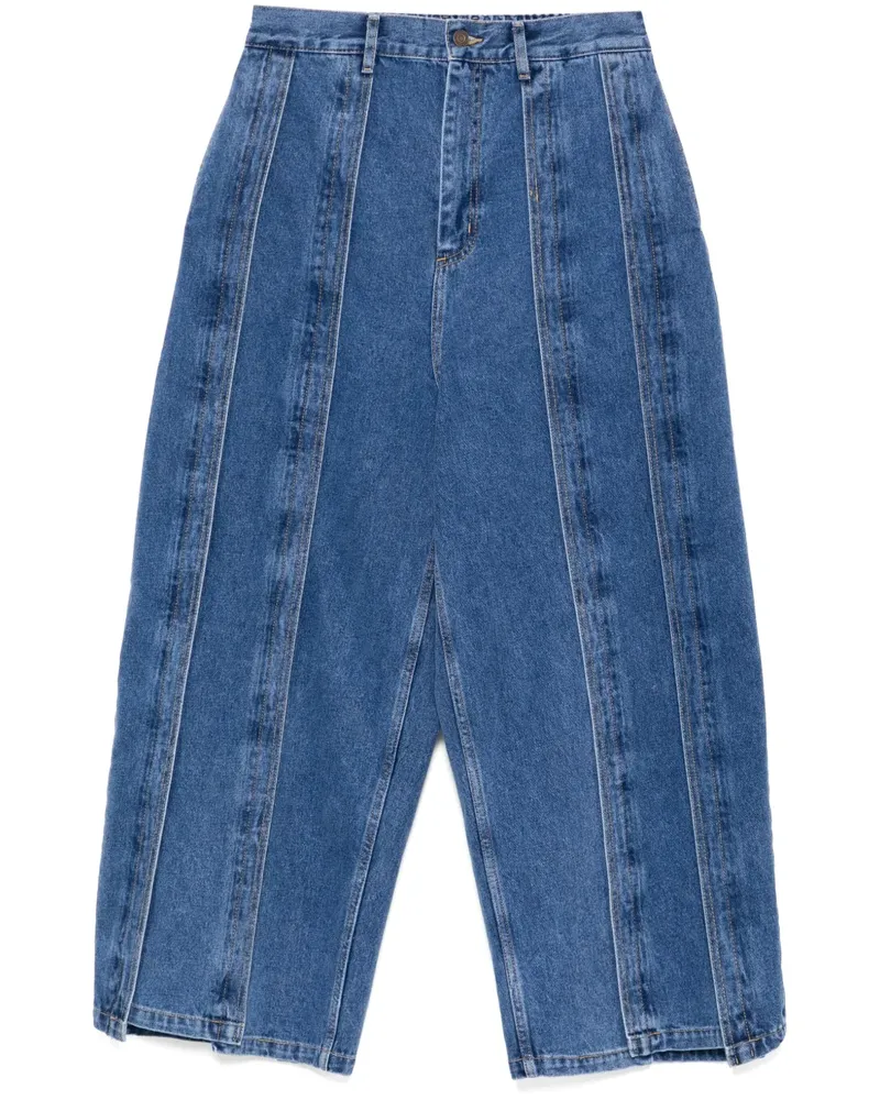 SONGZIO Hose mit geradem Bein - Blau Blau