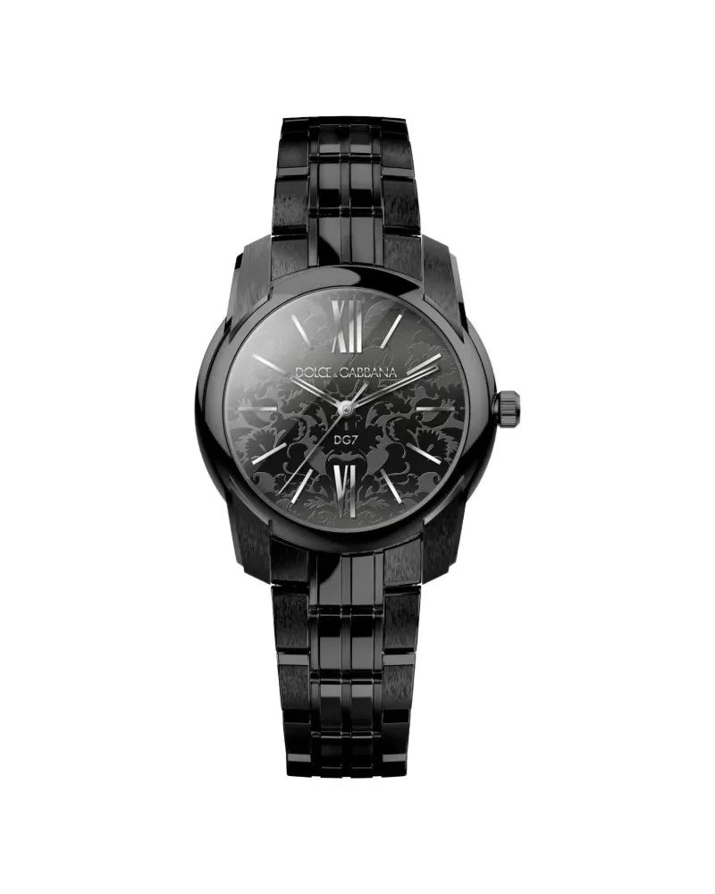 Dolce & Gabbana Damasco 40mm - Schwarz Schwarz