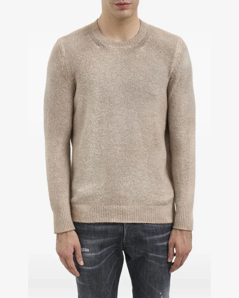 Avant Toi crew-neck sweater - Nude Nude