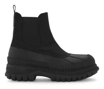 Stiefeletten mit dicker Sohle - Schwarz