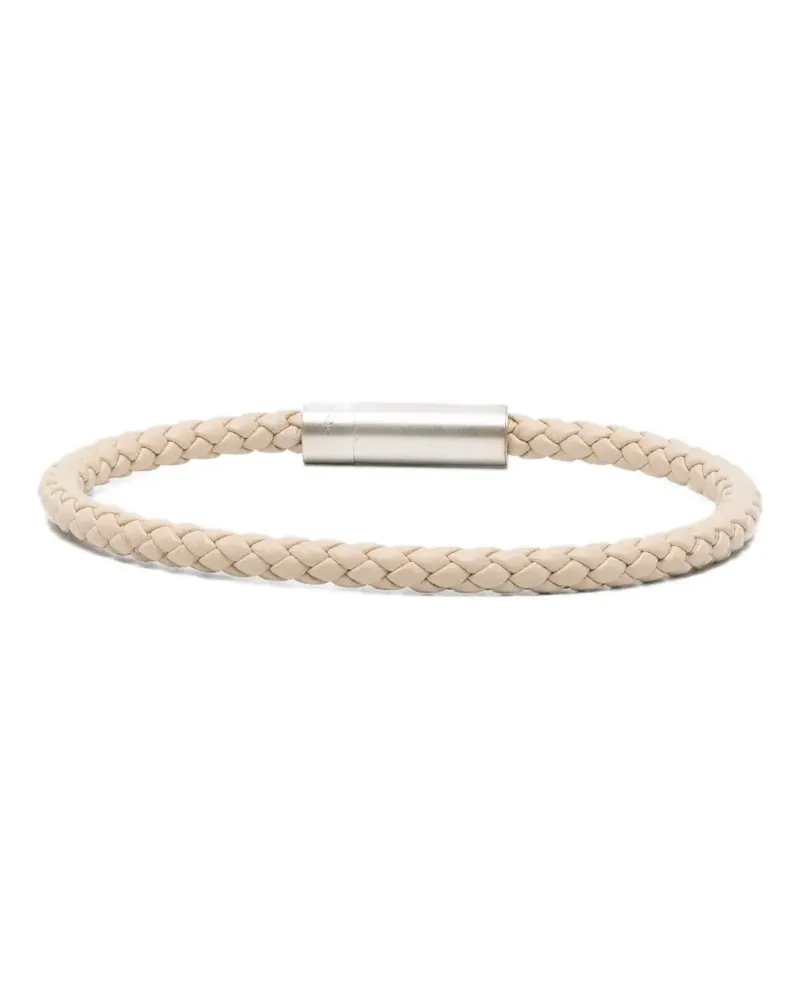 Le Gramme 7g Leather Cable bracelet - Nude Nude