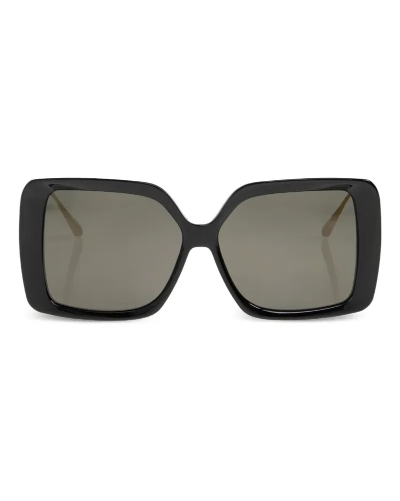 Linda Farrow Macy Sonnenbrille - Schwarz Schwarz