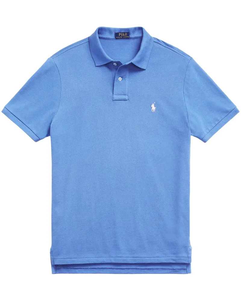 Ralph Lauren Poloshirt mit Polo Pony-Stickerei - Blau Blau