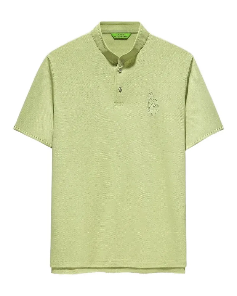 Shanghai Tang Tang Horse polo shirt - Grün Grün