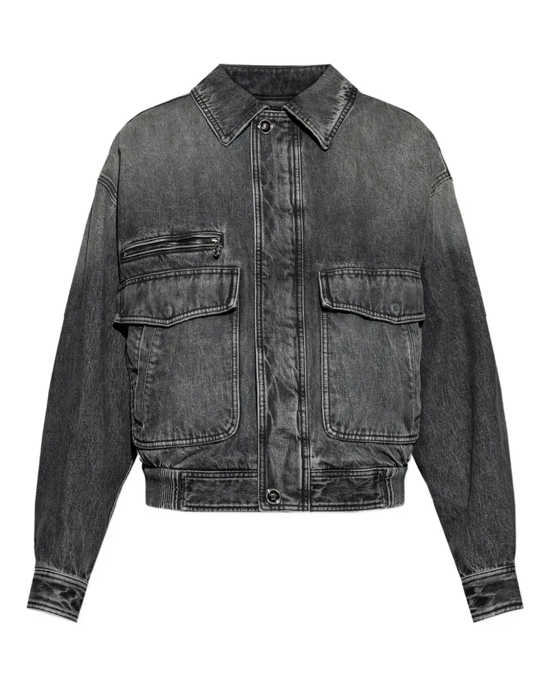 Versace pocket zip jacket - Grau Grau