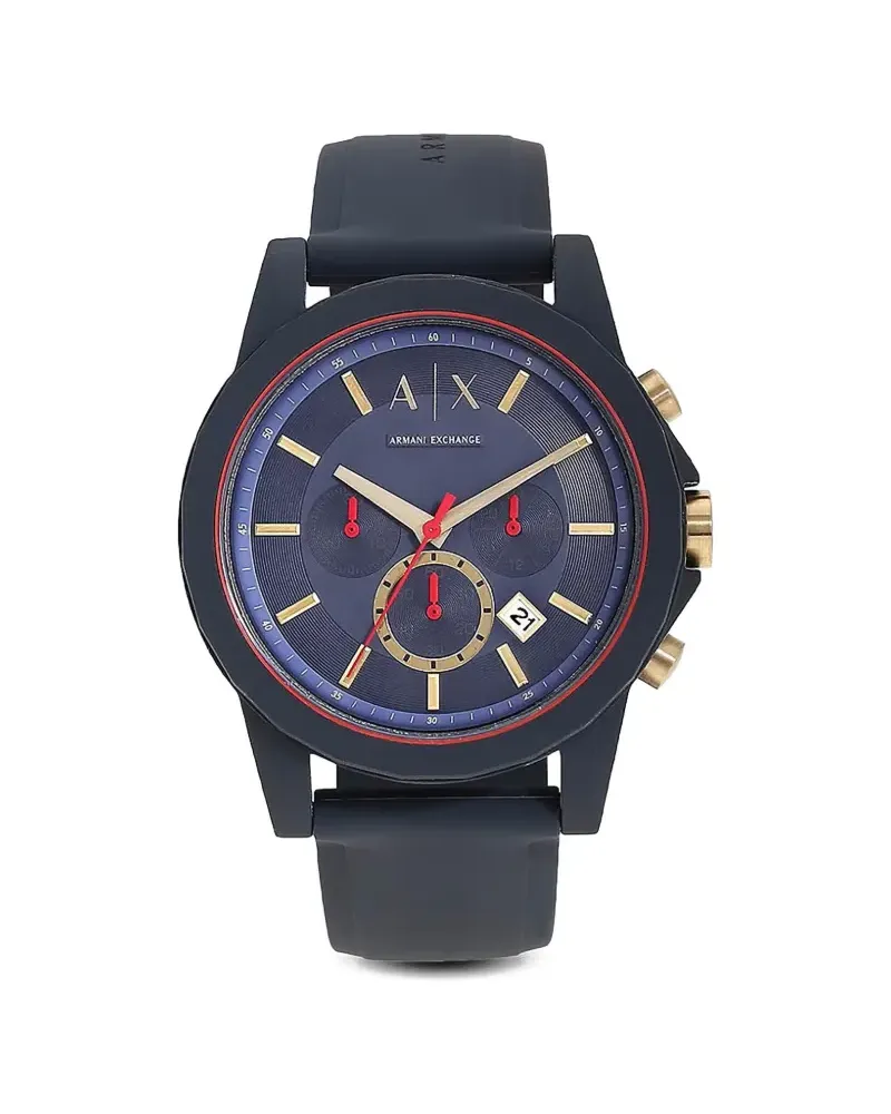 Armani Exchange Automatic-Movement 47mm - Blau Blau