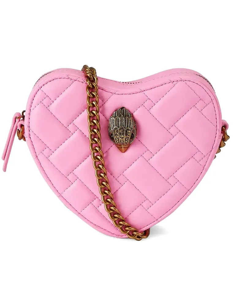 Kurt Geiger Kensington Heart crossbody bag - Rosa Rosa