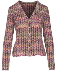 Missoni Cardigan mit Pailletten Rosa