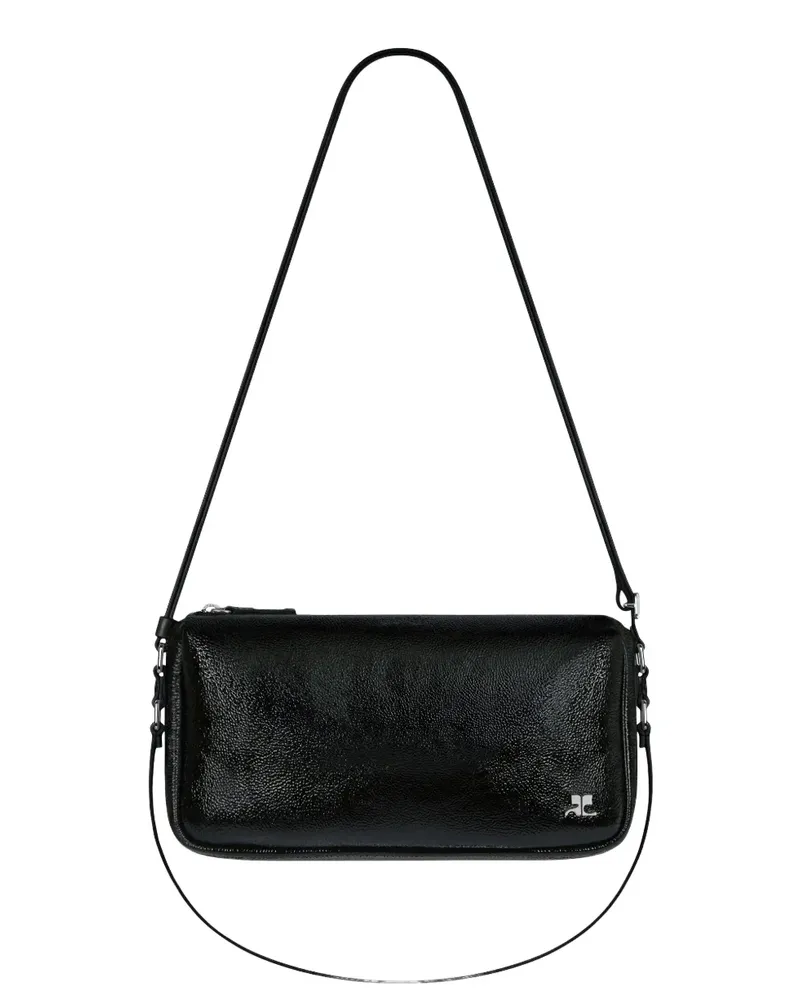Courrèges small Three Sixty shoulder bag - Schwarz Schwarz