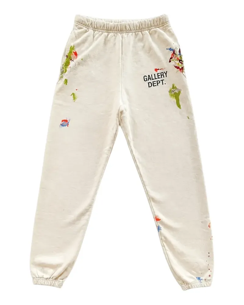 GALLERY DEPT. Jogginghose mit Farbklecks-Print - Nude Nude