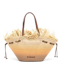 Pinko Großer Pagoda Shopper Nude