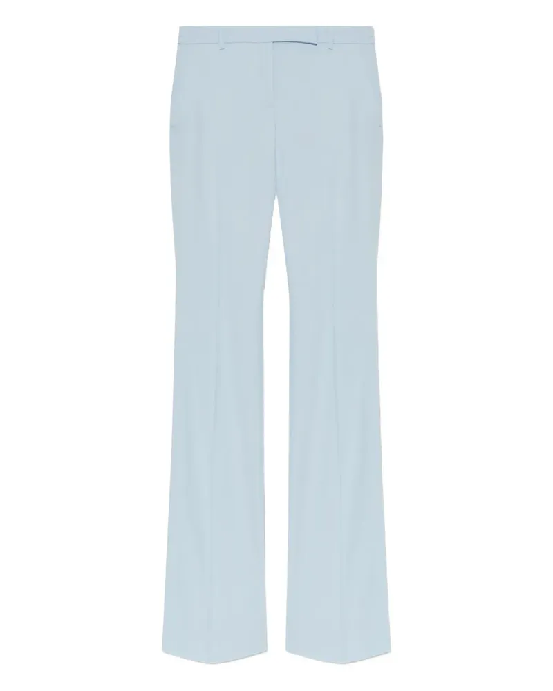 Alexander McQueen concealed-fastening trousers - Blau Blau