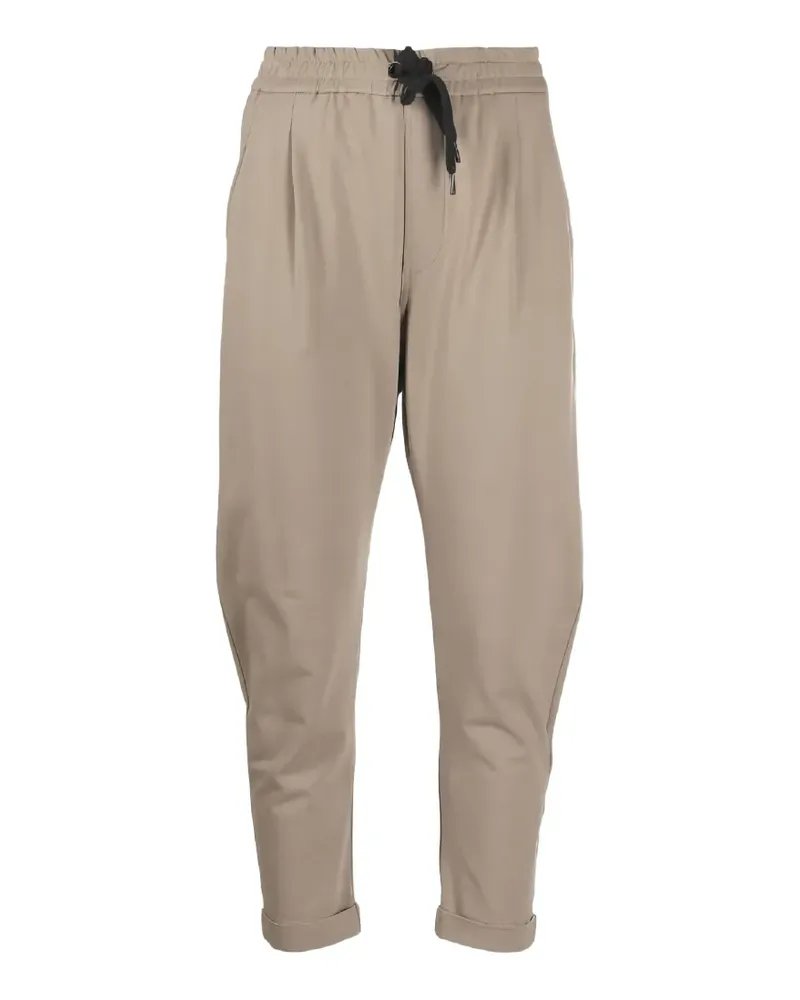 Brunello Cucinelli drawstring track pants - Nude Nude