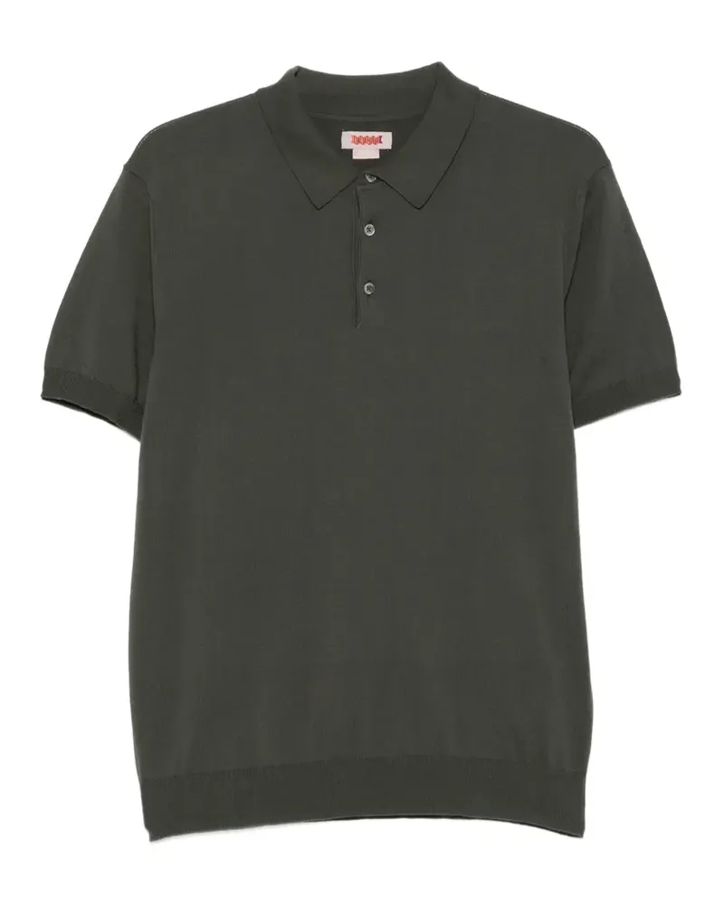 Baracuta button polo shirt - Grün Grün
