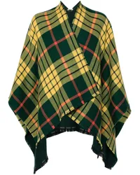 Vivienne Westwood Poncho mit Schottenkaro Gelb