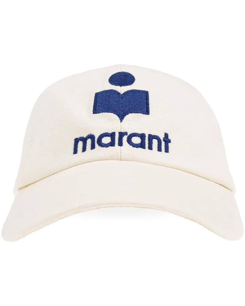 Isabel Marant Tyron Baseballkappe mit Logo-Stickerei - Nude Nude