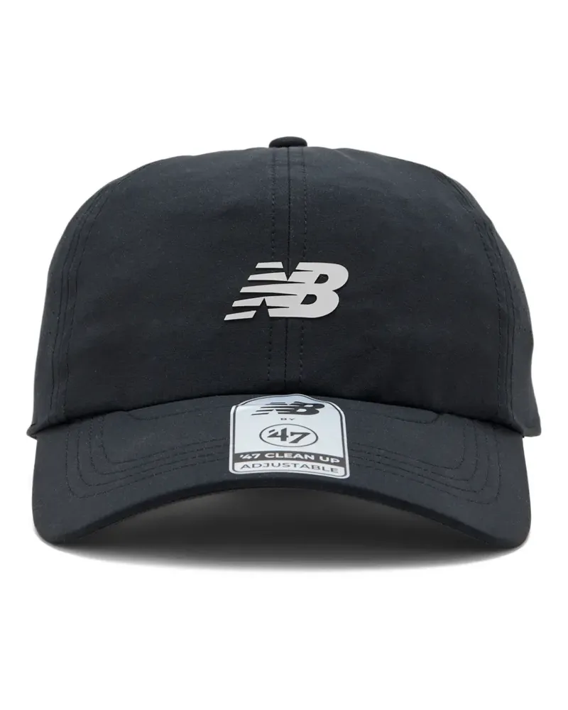 New Balance 47 Clean Up Ultimate Run Baseballkappe mit Logo - Schwarz Schwarz