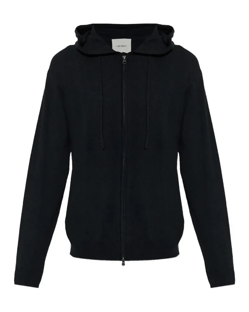 Lisa Yang Emerson zip-up hoodie - Schwarz Schwarz