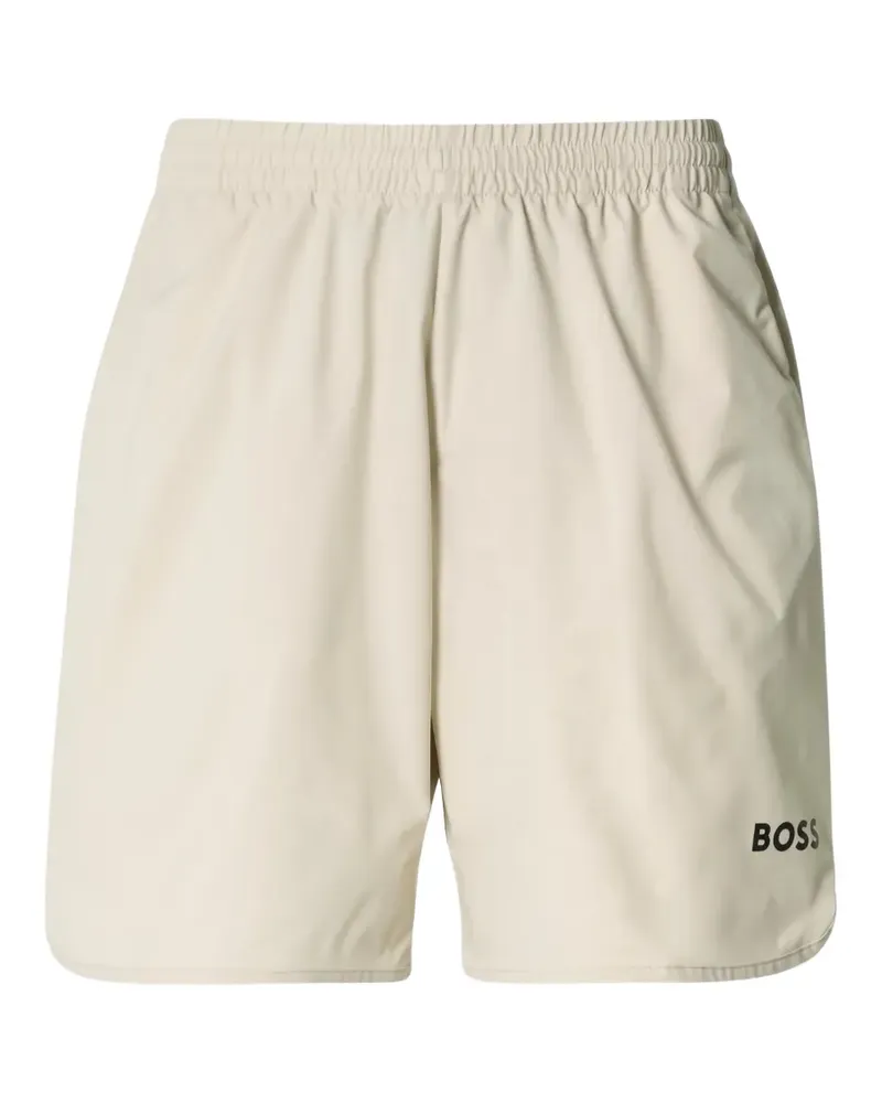 HUGO BOSS Schnelltrocknende Shorts aus Stretchstoff - Nude Nude