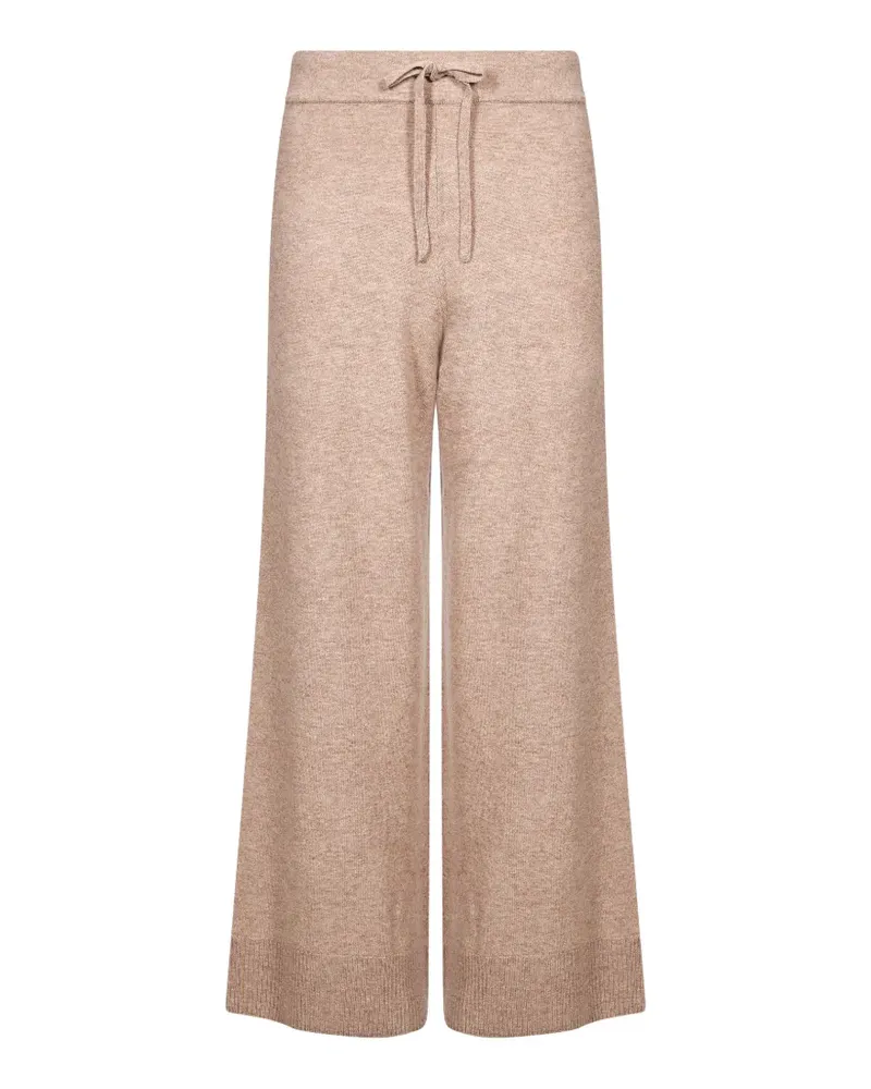 Max Mara Palazzohose mit Kordelzug - Nude Nude