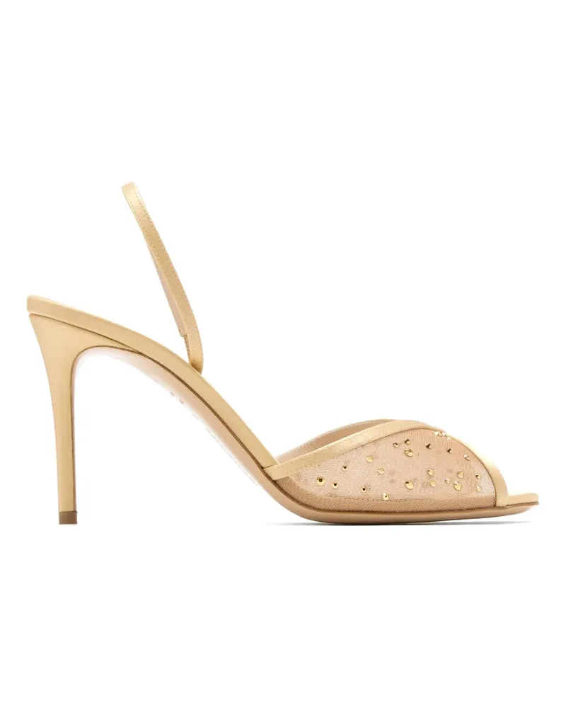 Andrea Wazen Jen Slingback-Pumps - Nude Nude