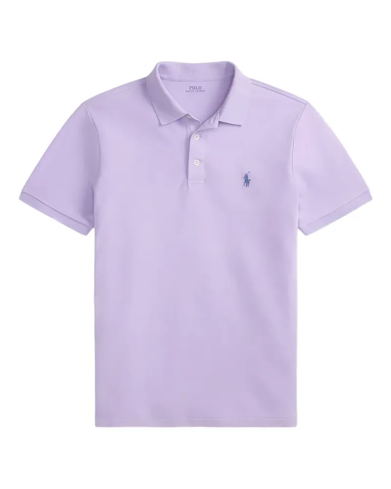 Ralph Lauren Poloshirt aus Mesh - Violett Violett